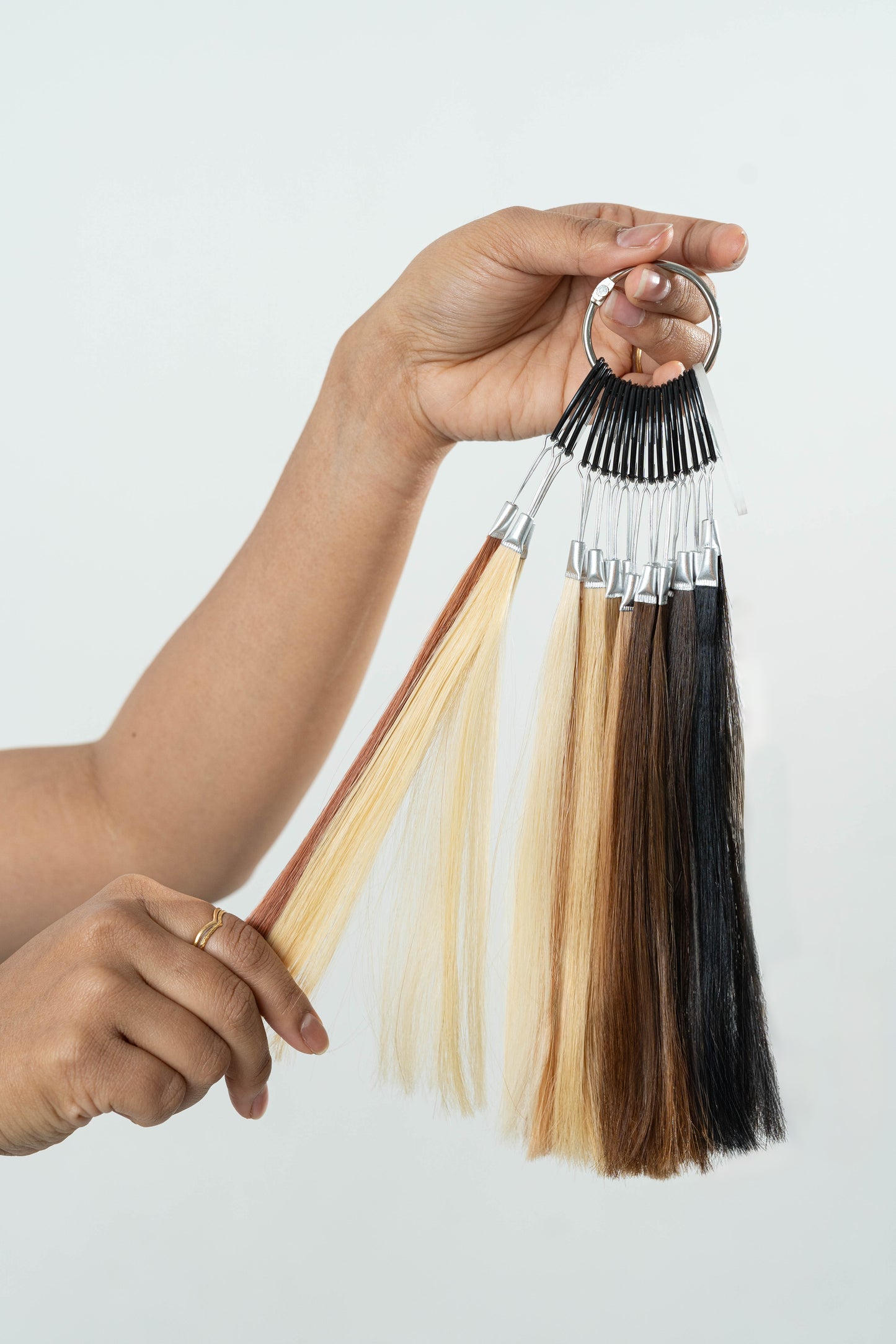 Density Luxe Keratin Bond Extensions - #10 Caramel Brown