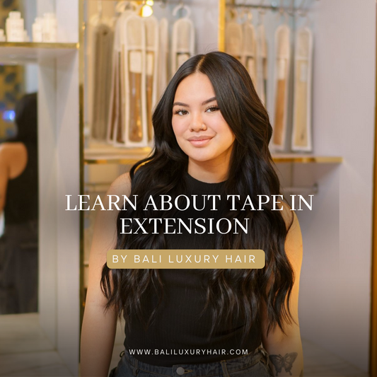 Learn about tape-in extension