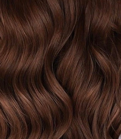 Density luxe Hair-Clip Extensions - #F6 Amber Brown