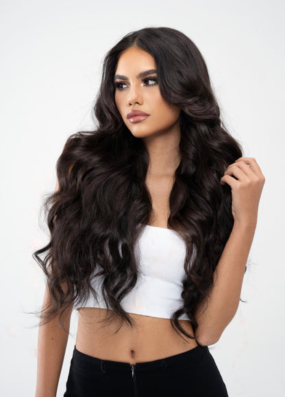 Density luxe Hair-Clip Extensions - #Natural